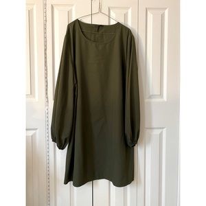 Army Green Dress